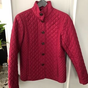 LANDS END quilted jacket